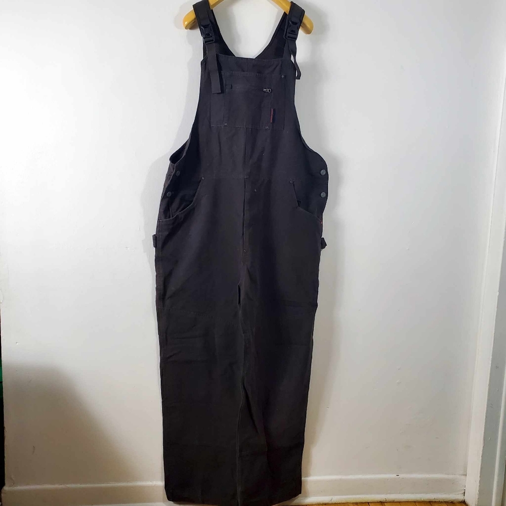 Vintage Under Armour Duck Overall/ Jumpsuit Gray 42x 32